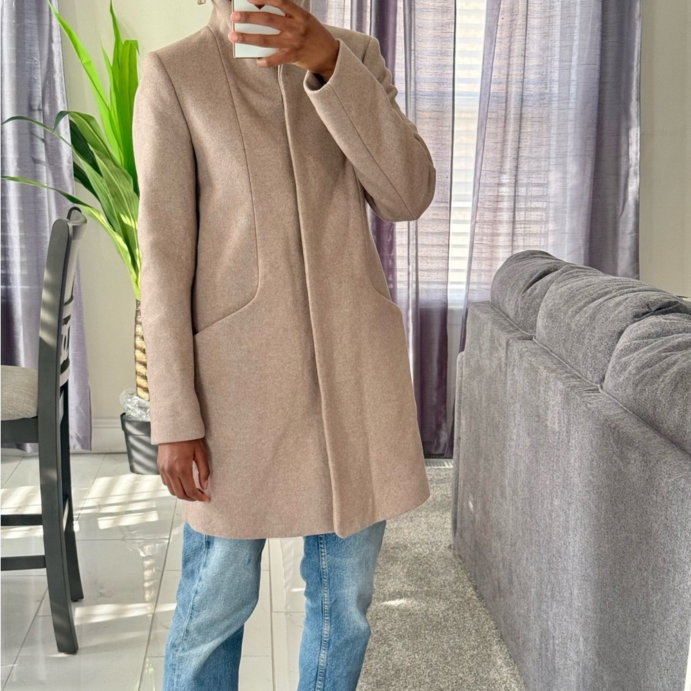ARITZIA WILFRED COCOON WOOL COAT